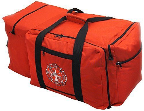 NEW Fireman Firefighter Fire fighter Gear Duffle Bag Red FREE SHIPPING