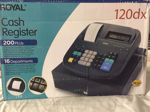 Royal Cash Register Consumer Products 120DX Display Digit Operator 200 Plus