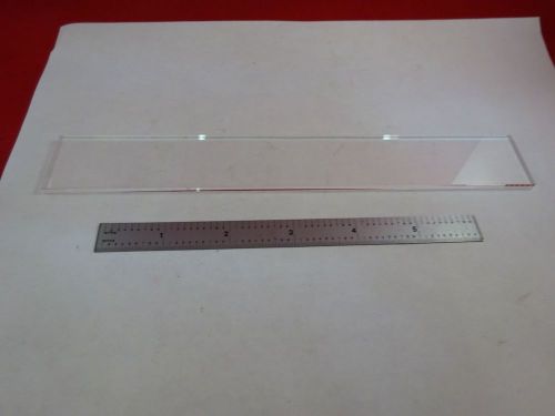 VERY NICE BK7 GLASS OPTICAL RULER SLAB OPTICS &amp;52-A-27