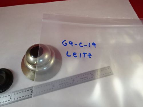 Microscope part darkfield quartz condenser ernst leitz optics as is #g9-c-19 for sale