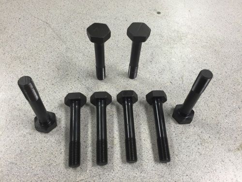 8 New A1 Technologies Hardened Grade 8 Crankshaft Bolts 1/2&#034; Fine Thread