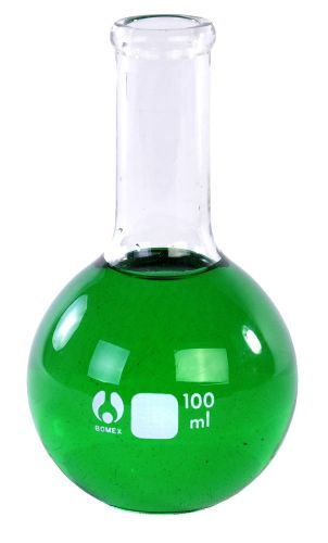 Borosilicate glass boiling flask - 100ml  flat bottom for sale