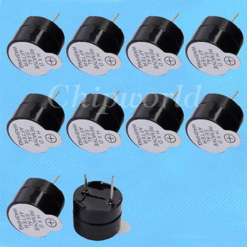 10pcs 12V Active Buzzer Continous Beep 12*9.5mm 12 X 9.5