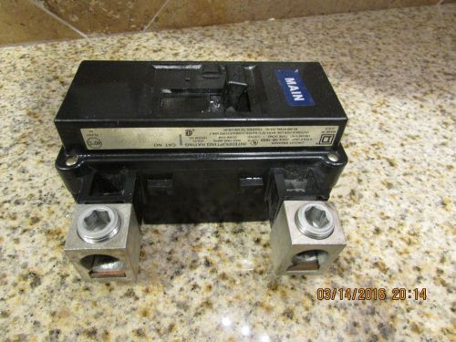 Square D QOM2100VH 100 Amp MAIN BREAKER Found In QO &amp; Homeline Panels Used