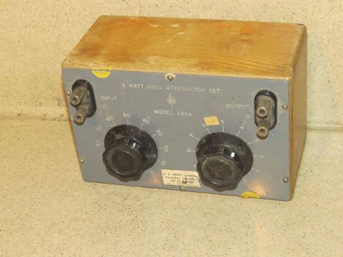 HEWLETT PACKARD HP ATTENUATOR SET MODEL 350A (A1)