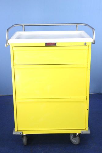 Harloff Crash Cart Isolation Cart Medical Supply Cart with Warranty