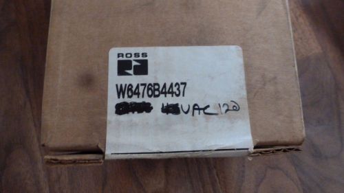 Ross W6476B4437, 5/2 Dbl Valve, 110/120 VAC *New Old Stock*