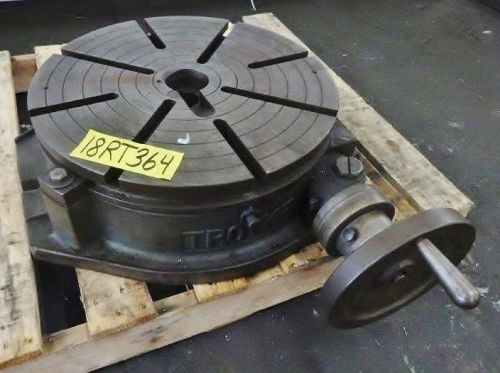 Troyke 18” horizontal rotary table for sale