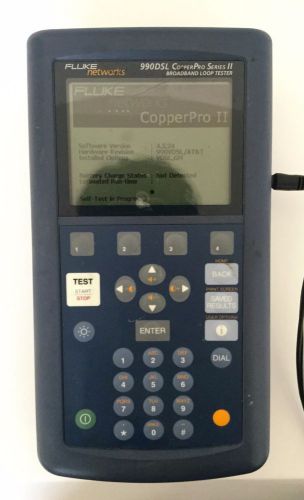 Fluke Networks 990DSL CopperPro Series II Broadband Loop Tester