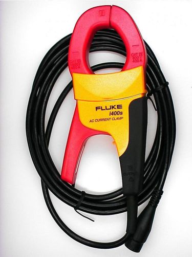 Very nice Fluke i400S 400A 600V Cat III/IV Current Clamp with Fluke soft case.