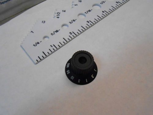 MP4402058 KNOB  1/4&#034; SETSCREW  .1-100  NEW OLD STOCK   10PCS  FREE SHIPPING