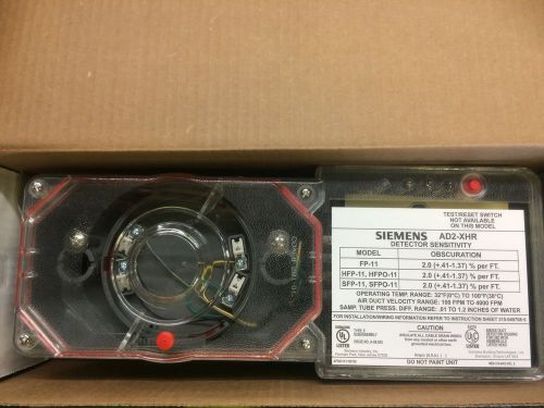 New Siemens AD2-XHR 500-649708 Smoke Detector Air Duct Housing