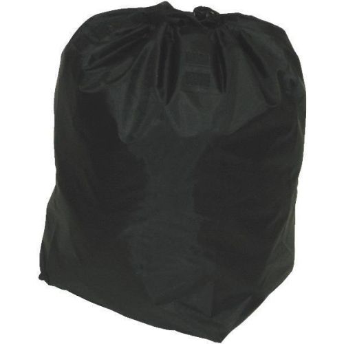 Narita Black Shopping Cart Carry Liner With Jumbo Black Hood &amp; Square Bottom