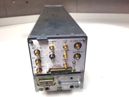 Agilent HP Keysight 70909A Opt. Z40 RF Section 100Hz-26.5GHz