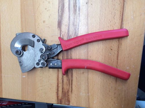 Burndy RCC600E Ratchet Ratcheting Cable Cutting Hand Tool