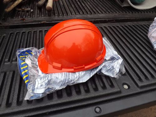 1 NEW HONEYWELL/NORTH Matterhorn Orange Hard Hat A89/A89R Type 2 Class E