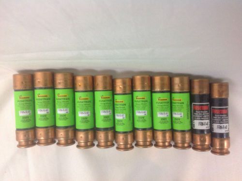 BUSSMAN FUSETRON FUSES FRN-R-40  (11 PCS)