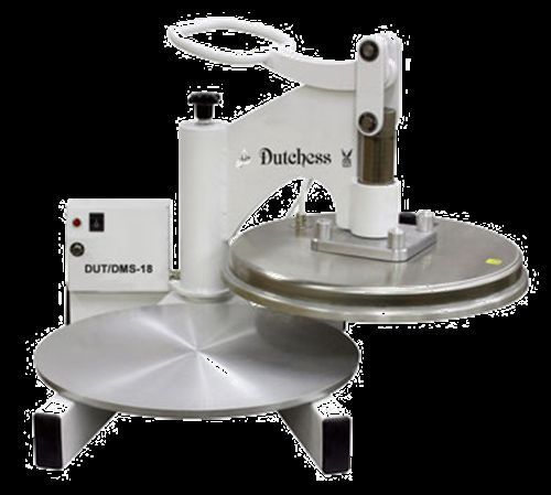 Dutchess bakers dut/dms-18 18&#034; manual pizza dough press for sale