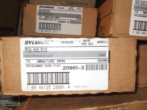 1 CASE OF 40 SYLVANIA  FP28/835/ECO 20901-3 BULBS