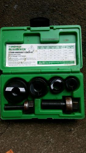 GREENLEE SLUGBUSTER KNOCKOUT PUNCH KIT 7235BB