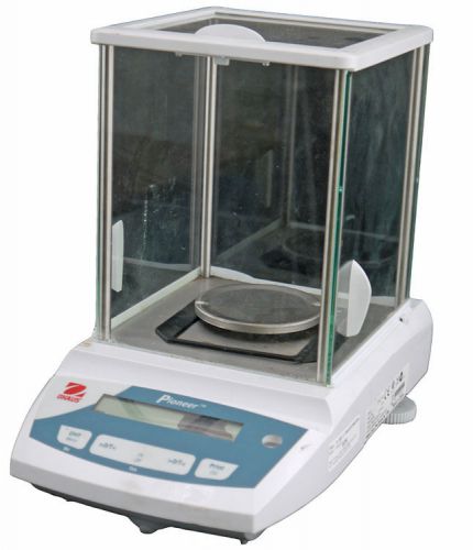 Ohaus pioneer pa114 110g/0.0001g analytical lab precision balance scale parts for sale