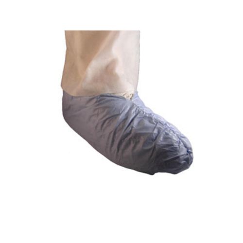 Disposable Super Track Shoe Covers, 300 per Case, Blue, Large