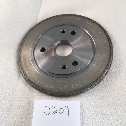 1 NEW WINTER USA DIAMOND GRINDING WHEEL. A1-TS-71P-101.6-5. DIA.=101.5873 (J209)