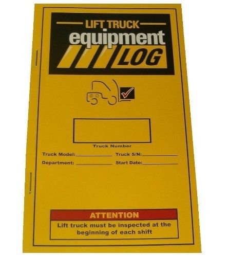 IRONguard 70-1065-1 Replacement Lift Truck Log Book for Electric Counterbalance