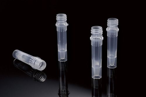 .5ml Screw Cap Self Standing micro centrifuge tubes (O-ring, 500 tubes+500caps)