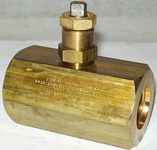 Deltrol Pneu-trol 3/4&#034; Brass Needle Valve NM1035B