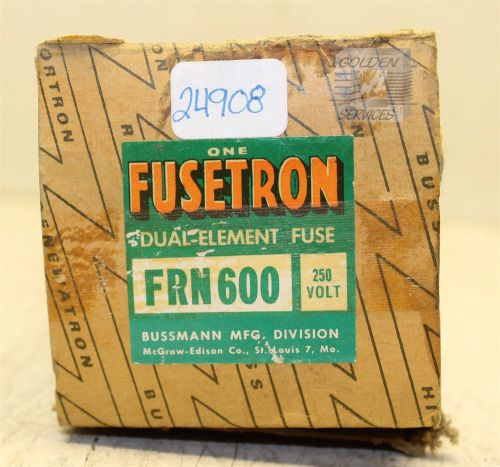 Bussmann FRN600 Fusetron Fuse 250V 600A (New)