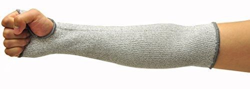 G &amp; F 58122 CUTShield 14-Inch Long Sleeve Cut &amp; Slash Resistant, Grey