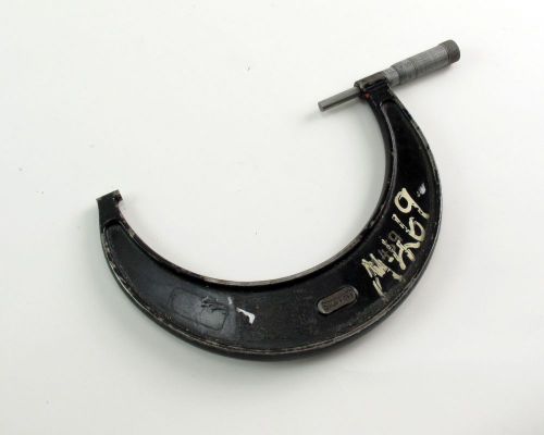 Starrett No. 436 Outside Micrometer 5&#034; - 6&#034;