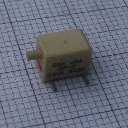 C&amp;K GP12MSCBE ULTRAMINIATUTURE PUSHBUTTON SWITCH SPDT