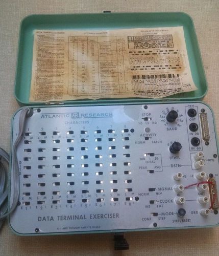 Atlantic Research DTE 1 1 RS 232 cable tester