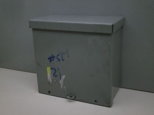 Wiegmann RSC080804 Outdoor Rainproof Junction Pull Box 8x8x4 NEMA 3R Enclosure