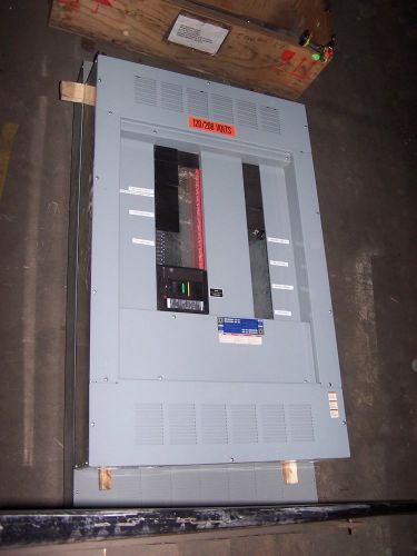 SQUARE D 800 AMP MAIN BREAKER I-LINE PANEL 208Y/120 VAC 42 CIRCUIT 3 PHASE