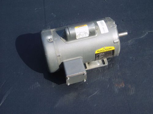 NOS Baldor L3409-50 1/2 HP AC motor 110/220VAC, 1425RPM Frame 48 1 phase