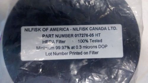 NILFISK HEPA FILTER #017276-05HT