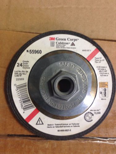 3M Company 3M55960 24G Depressed Center Wheel 4-1/2&#034; - Each