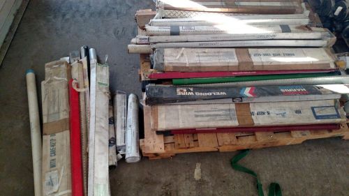 Industrial welding wire / weld sticks lot! stainless, copper, nickel, steel for sale