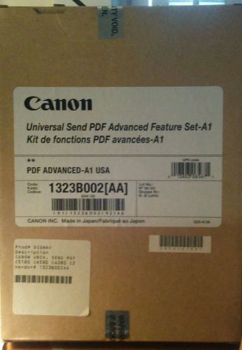 Canon Universal Send Security Feature Set D-1 Software