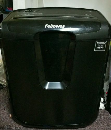 Fellowes Powershred 7 Sheet Crosscut Shredder M-7C Used Cross Random Cuts