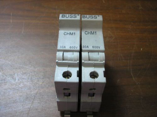 2 buss chm1, midget fuse holders, used for sale