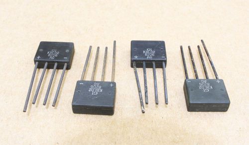 Bridge Rectifier, KBL02 200 Volt 4 Amp (QTY 5 ea)