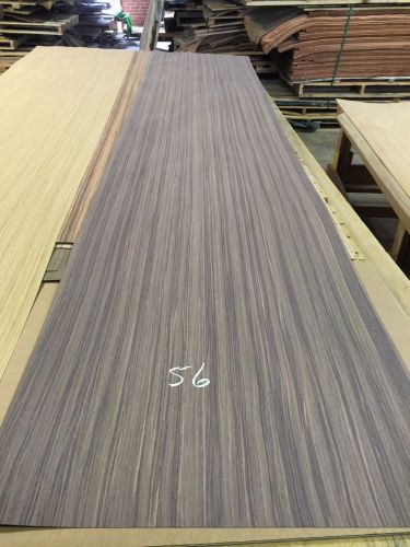 Wood veneer recon rosewood 23x120 1 piece 10mil paper backed &#034;exotic&#034; part 56 for sale