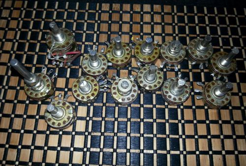 Ohmite potentiometers lot of 14