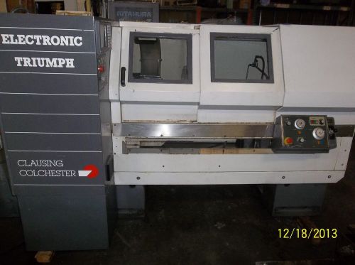 Colchester cnc lathe for sale