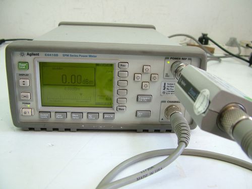 AGILENT RF Power Meter 50MHz - 26.5GHz -70 To +20dBm EPM4418B + E4413A Sensor