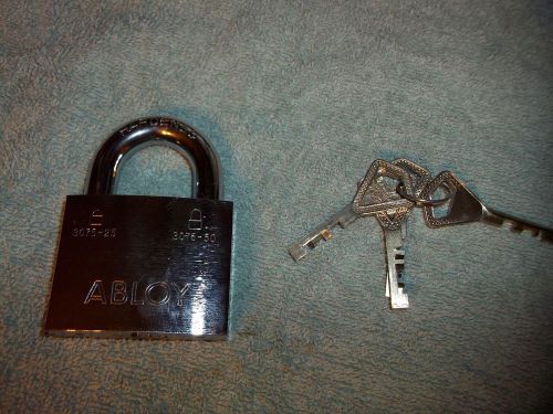 ABLOY 3075-25 PADLOCK W/ 4 KEYS FINLAND